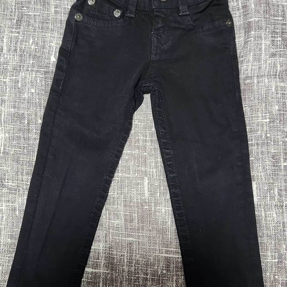 True Religion Girls Black Relaxed Fit Jeans A Must For Any 3 Year Old Wardrobe